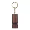 PORTE CLE PERSONNALISABLE EN NOYER 'GRINUS PLUS'