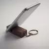 PORTE CLE PERSONNALISABLE EN NOYER 'GRINUS PLUS'