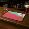 TAPIS DE BAR AVEC LISERE PERSONNALISABLE 'BARTO'