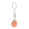 PORTE CLE JETON BOIS PERSONNALISE 'BEAVER EUROPE'