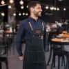 TABLIER BARISTA PERSONNALISE EN COTON 'BARICOOL'