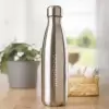 BOUTEILLE EN INOX 650ML PERSONNALISABLE 'BROUDO BRILLANT'