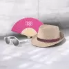 SET LUNETTES EVENTAIL CHAPEAU PERSONNALISABLE 'SUMMER'