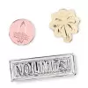 PINS PERSONNALISE A LA FORME EMAIL 'PINZ GOLD'