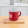 MUG EN MÉTAL ÉMAILLÉ 300ML PERSONNALISABLE 'RANIA COLOR'