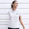 POLO FEMME PERSONNALISABLE BLANC 'TERIM 220'