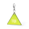 PORTE CLE REFLECHISSANT PERSONNALISABLE 'OVIO TRIANGLE'