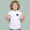 POLO ENFANT PERSONNALISABLE BLANC 'TERIM 180'