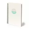 CARNET A5 CARTON RECYCLE SPIRALE PERSONNALISABLE 'LAURENT'