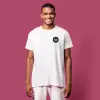 TEE SHIRT BIO BLANC HOMME PERSONNALISABLE 'KARIBA 150'