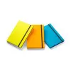 CARNET PERSONNALISABLE A5 EN PU FLUO 'TOMASO LIGNE'