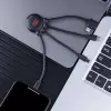 CABLE DE CHARGE 3 EN 1 PERSONNALISABLE 'OCTOPUS OCEAN'