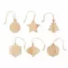 SET DE 6 ORNEMENTS BOIS PERSONNALISABLE 'HAYA'