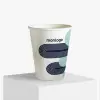 GOBELET CARTON RECYCLE PERSONNALISE 24CL 'KUPPO'