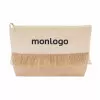 TROUSSE DE TOILETTE PERSONNALISE EN COTON ET JUTE 'LALO'