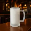 CHOPE A BIERE PERSONNALISEE EN VERRE GIVRE 50CL 'AXIO'