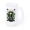 CHOPE A BIERE PERSONNALISEE EN VERRE GIVRE 50CL 'AXIO'