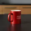 MUG EN CERAMIQUE PERSONNALISE NACRE 350ML 'GLIMT'