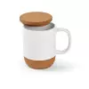 MUG CERAMIQUE ET LIÈGE PERSONNALISE 'STARTER COUVERCLE'