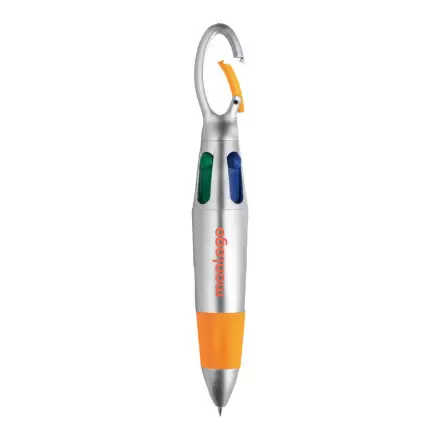 STYLO 4 COULEURS PUBLICITAIRE 'CROCHET'