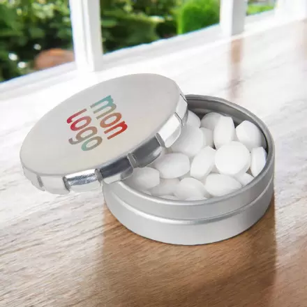BOÎTE À BONBONS PUBLICITAIRE 'CLIC CLAC EUROPE'