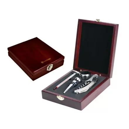 SET À VIN PERSONNALISÉ 4 ACCESSOIRES 'VERSAILLES'