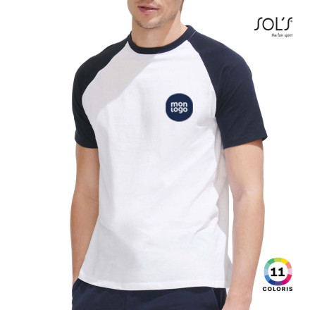 TEE SHIRT PUBLICITAIRE HOMME 'FUNKY' 150 GR/M²