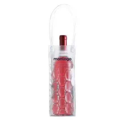 ETUI ISOTHERME PUBLICITAIRE POUR BOUTEILLES 'BACOOL'