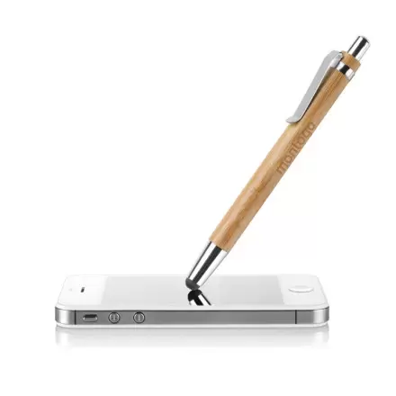 STYLO/STYLET EN BAMBOU PERSONNALISÉ 'ANDREA'