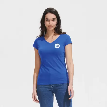 TEE SHIRT PERSONNALISÉ FEMME 'MOON' 150 GR/M²