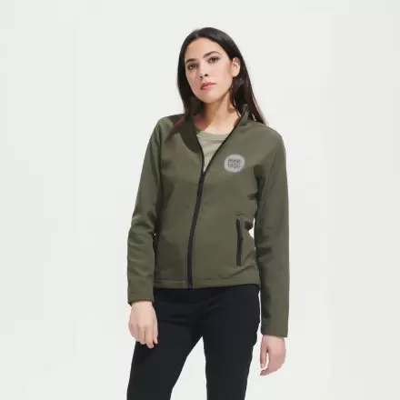 VESTE SOFTSHELL PERSONNALISÉE FEMME 'RACE' 280 GR/M²