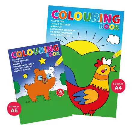 CAHIERS DE COLORIAGE POINTS A RELIER A4 OU A5 'JULIE'