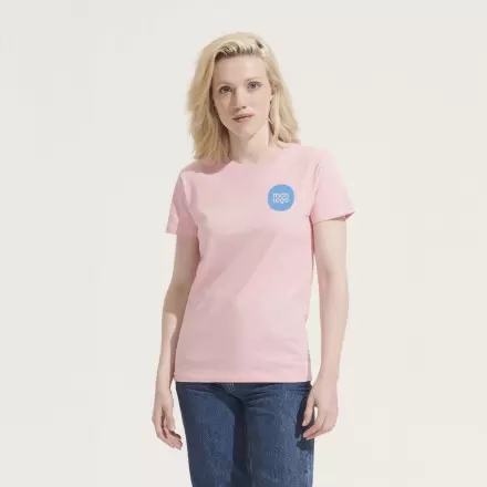 TEE SHIRT COULEUR FEMME 'IMPERIAL' 190 GR/M²