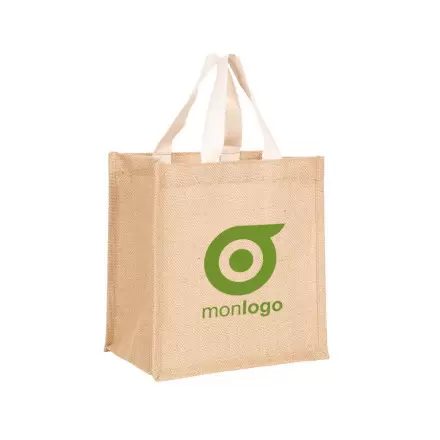 MINI SAC EN JUTE PERSONNALISÉ ÉCOLOGIQUE 'CUBA'