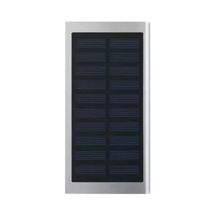 BATTERIE DE SECOURS PUBLICITAIRE SOLAIRE 8000 MAH 'POWERSHINE'
