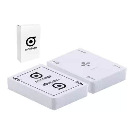 JEU DE BRIDGE 54 CARTES PERSONNALISABLE 'SINGLETON'