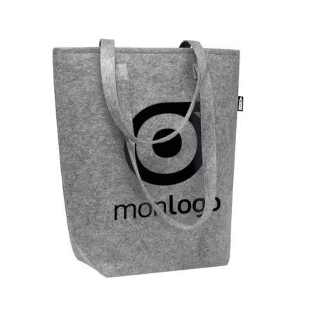SAC SHOPPING FEUTRINE PUBLICITAIRE EN RPET 'NEUKY'