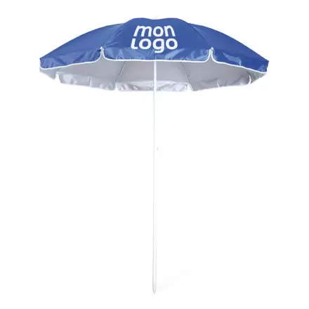 PARASOL PLAGE PERSONNALISABLE PROTECTION UV 'SHINNY'