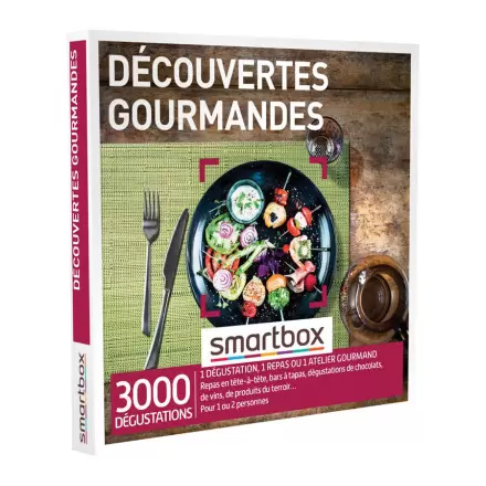 COFFRET DÉCOUVERTE GASTRONOMIQUE SMARTBOX®
