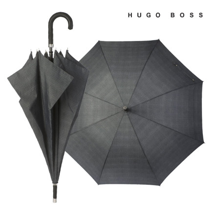PARAPLUIE DROIT A OUVERTURE AUTOMATIQUE HUGO BOSS® 'ILLUSION'