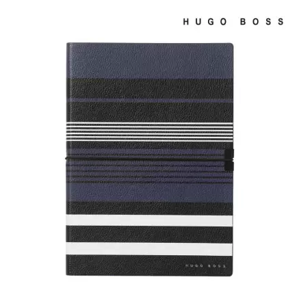 CARNET A5 LIGNÉ HUGO BOSS® 'STORYLINE'