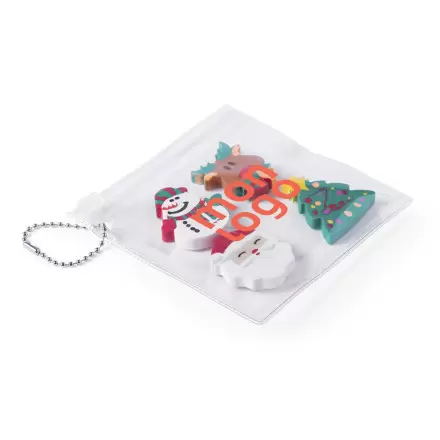 SET DE GOMMES PERSONNALISÉ DE NOËL 'GOMMY'