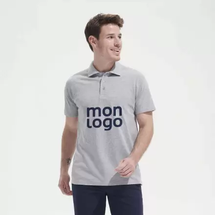 POLO HOMME PERSONNALISÉ 'SPRING' EXPEDITION RAPIDE 4J