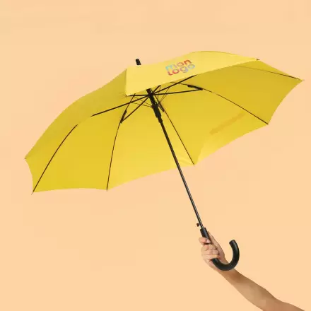 PARAPLUIE PUBLICITAIRE AUTOMATIQUE TEMPÊTE MANCHE CANNE 'GLASSON'