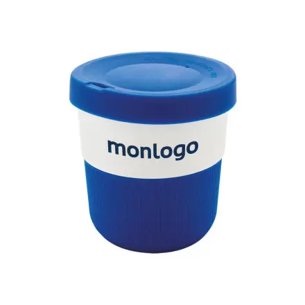 MUG PERSONNALISÉ EN PLA ET SILICONE 'SALICA'