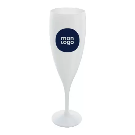 FLÛTE À CHAMPAGNE PERSONNALISÉE RÉUTILISABLE 'CUPCHAMP' 14 CL