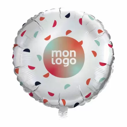 BALLON GONFLABLE PERSONNALISÉ EN MYLAR 'GLOBY' 