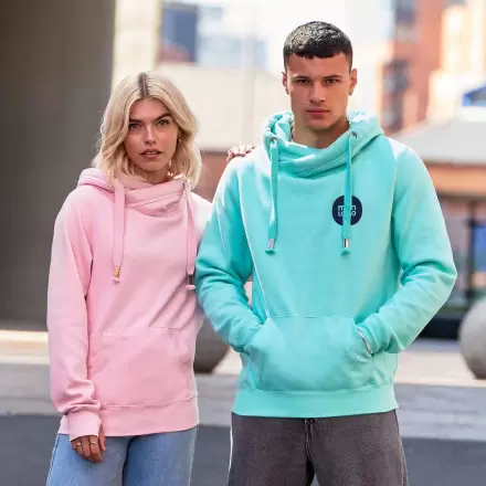 SWEAT SHIRT PERSONNALISÉ COL CROISÉ 330GR/M² JUST HOODS® 'VENTI'