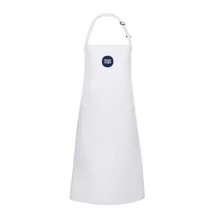 TABLIER BLANC PERSONNALISÉ 'COOKY'