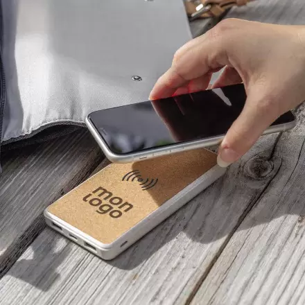 POWERBANK PERSONNALISÉE À INDUCTION 5W 'MIRES'